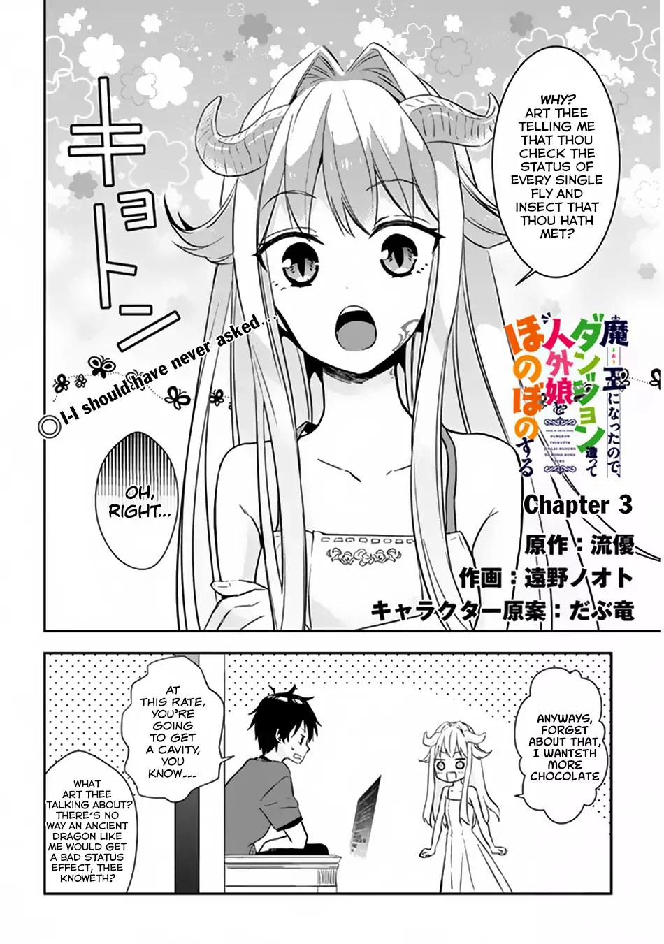 Maou ni Natta node, Dungeon Tsukutte Jingai Musume to Honobono suru Chapter 3 3